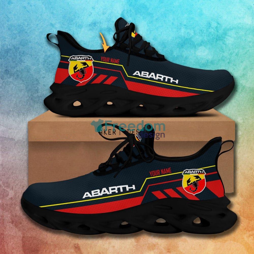 Abarth Sport Sneaker Cars And Motorcycles Custom Name Max Soul Shoes - Abarth _1