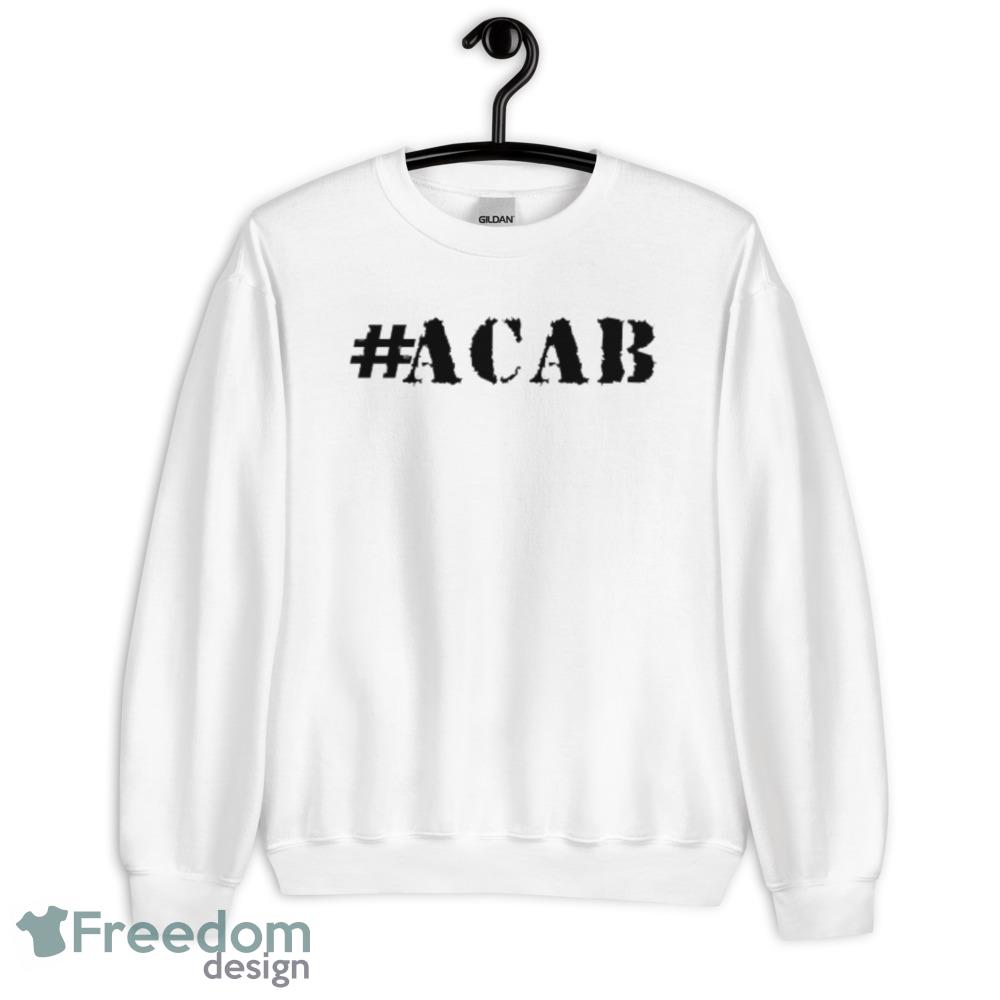 #ACAB Funny White T Shirt Gift For Men And Women - 18000 Unisex Heavy Blend Crewneck Sweatshirt