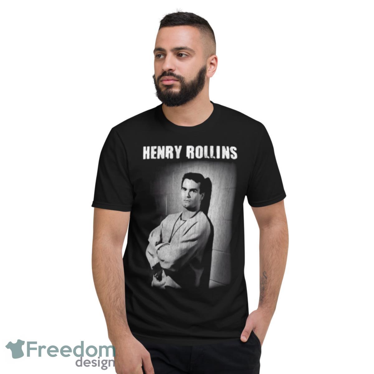 Aesthetic Art Singer Henry Rollins Shirt - Short Sleeve T-Shirt