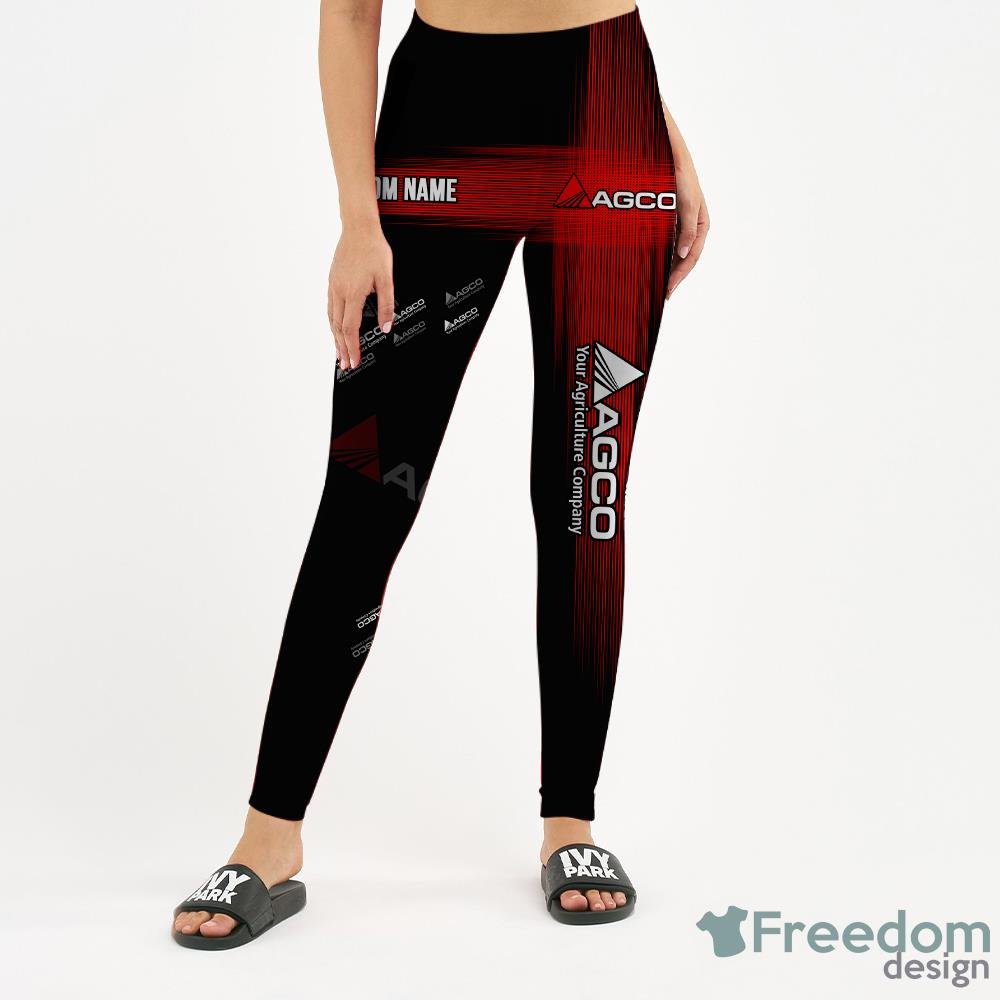 Agco AS 3D Full Printing Custom Name Leggings And Hollow Tank Women - Agco AS 3D Hollow tank Leggings Full Printing Custom Name_16