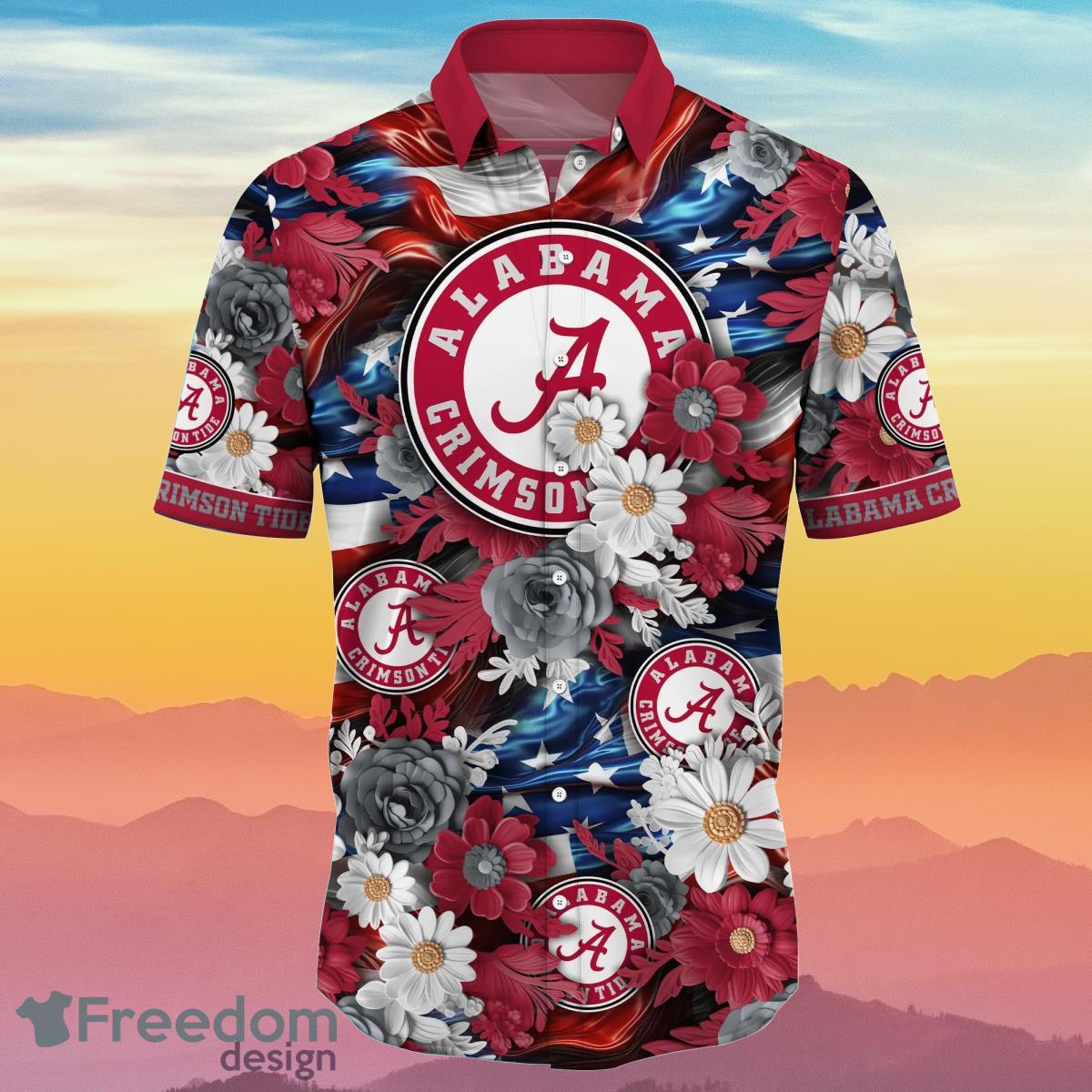 Alabama Crimson Tide NCAA1 Hawaiian Shirt Independence Day Inspired Gift For Men And Women Fans Product Photo 2