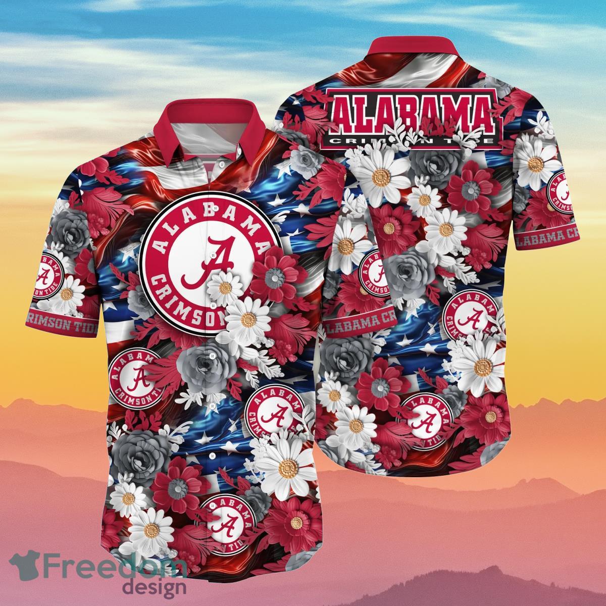 Alabama Crimson Tide NCAA1 Hawaiian Shirt Independence Day Inspired Gift For Men And Women Fans Product Photo 1