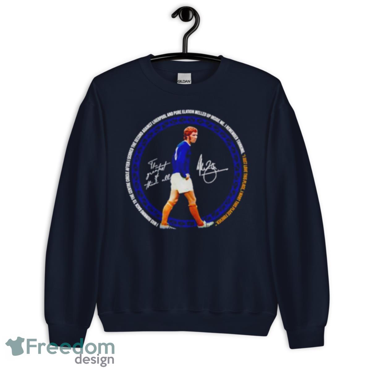 Alan Ball The Greatest Of Them All Signature Shirt - Unisex Crewneck Sweatshirt-1