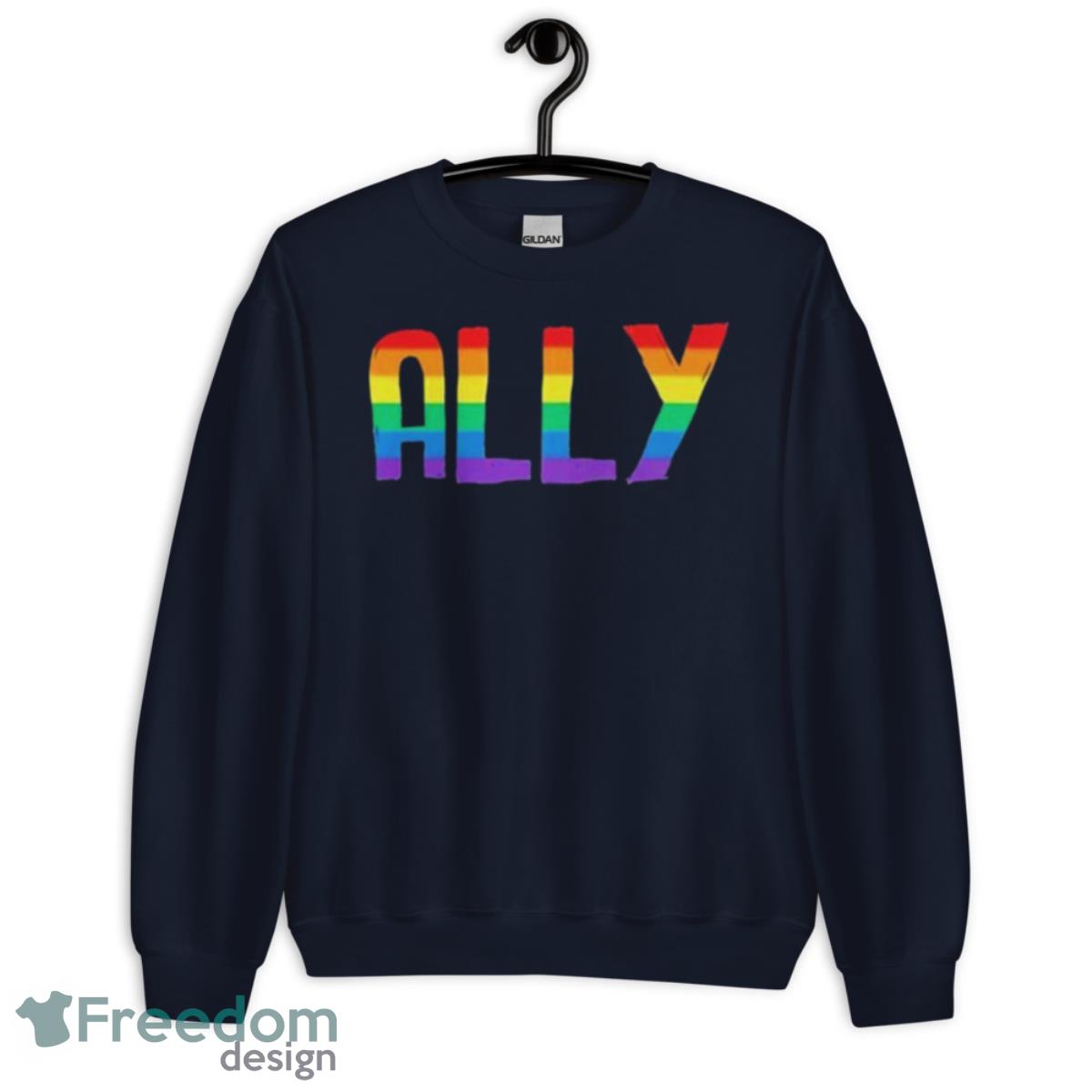 Ally Pride Shirt - Unisex Crewneck Sweatshirt-1