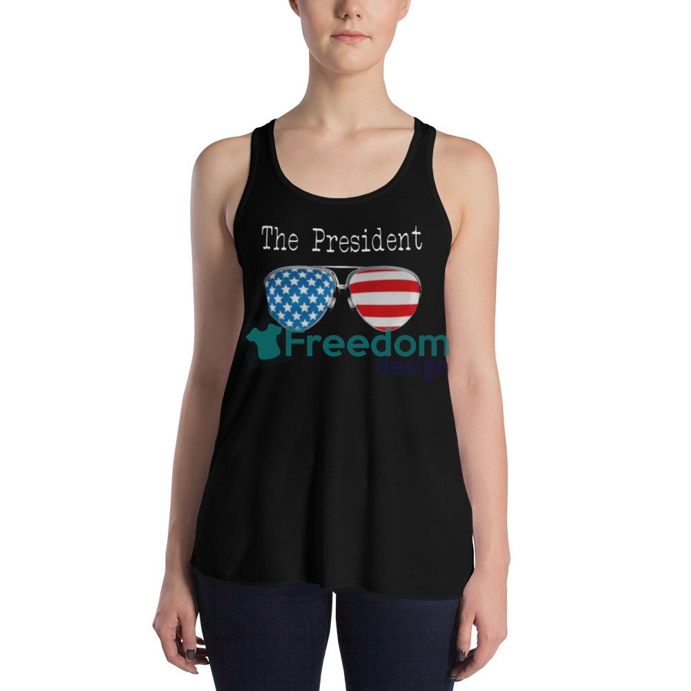 AMERICA PILOT GLASSES THE PRESIDENT Black T Shirt image AMERICA PILOT GLASSES THE PRESIDENT Black T Shirt