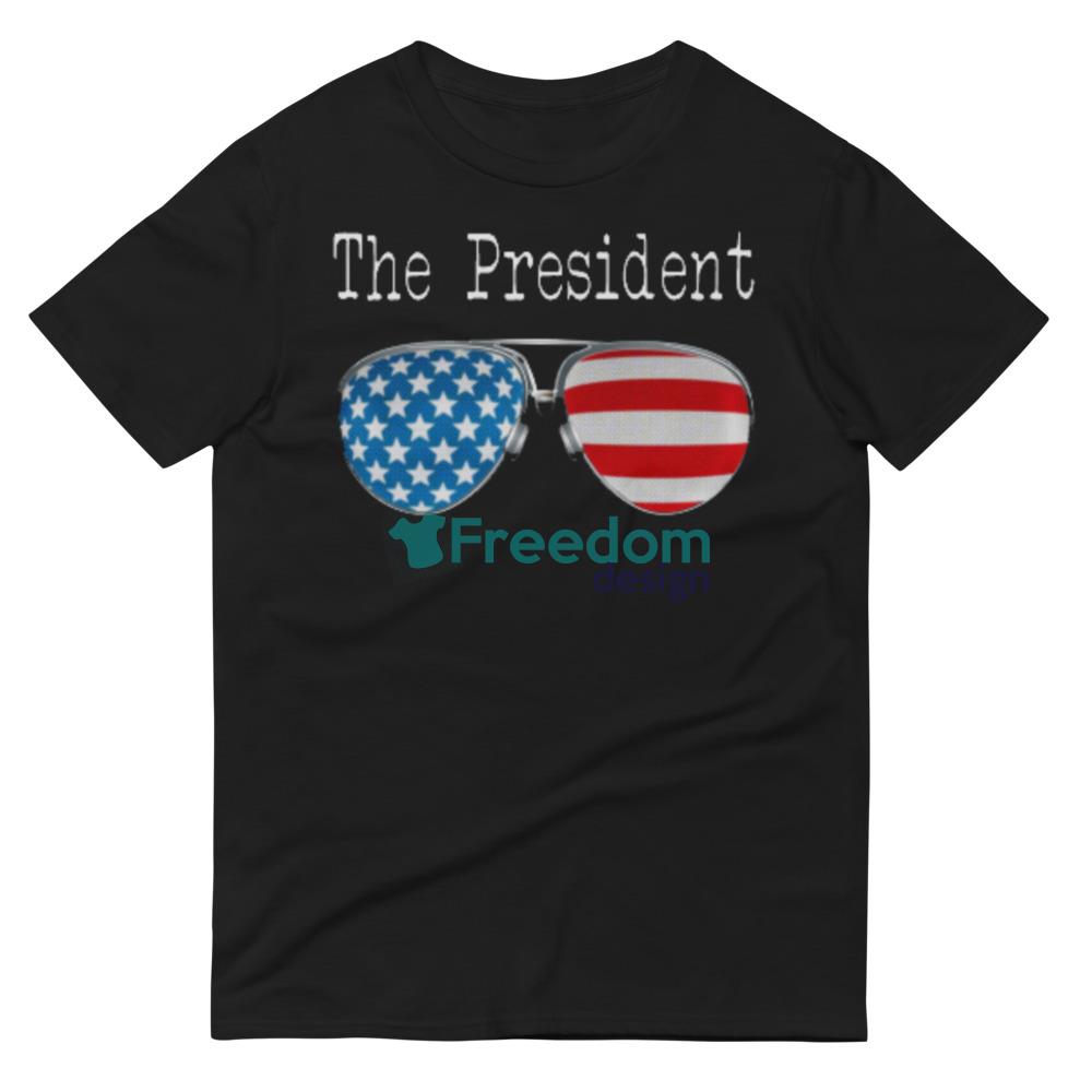 AMERICA PILOT GLASSES THE PRESIDENT Black T Shirt - 980 Lightweight Fashion Short Sleeve T-Shirt AMERICA PILOT GLASSES THE PRESIDENT Black T Shirt - 980 Lightweight Fashion Short Sleeve T-Shirt