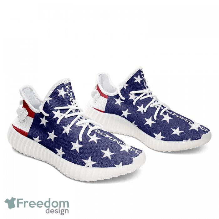 American Flag Yeezy Running Sneaker Men And Women For Fans - American Flag A3 boost shoes_2