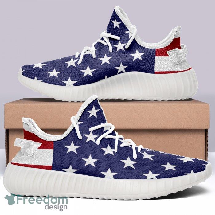 American Flag Yeezy Running Sneaker Men And Women For Fans - American Flag A3 boost shoes_3 American Flag Yeezy Running Sneaker Men And Women For Fans - American Flag A3 boost shoes_3