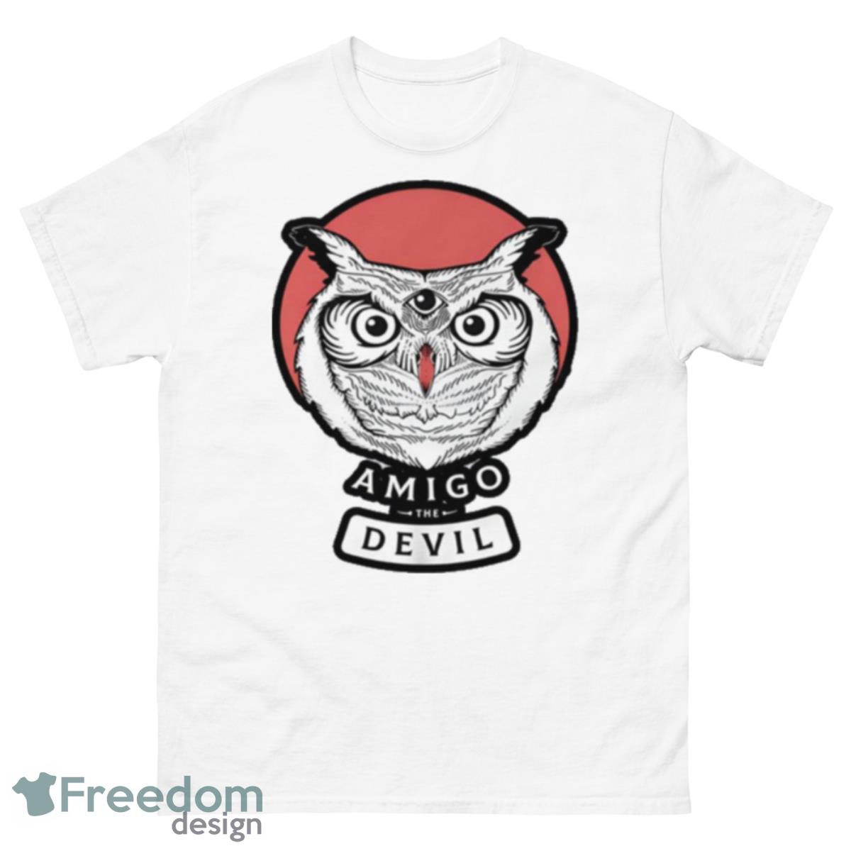 Amigo Devil 3×3 Eyes Shirt - 500 Men’s Classic Tee Gildan