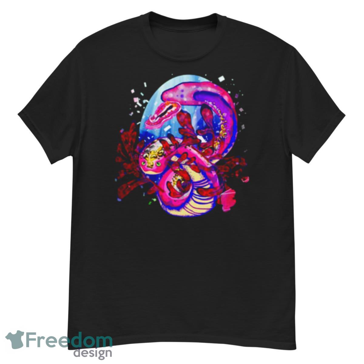 Anime Axolotl Dragon Pink Shirt - G500 Men’s Classic T-Shirt