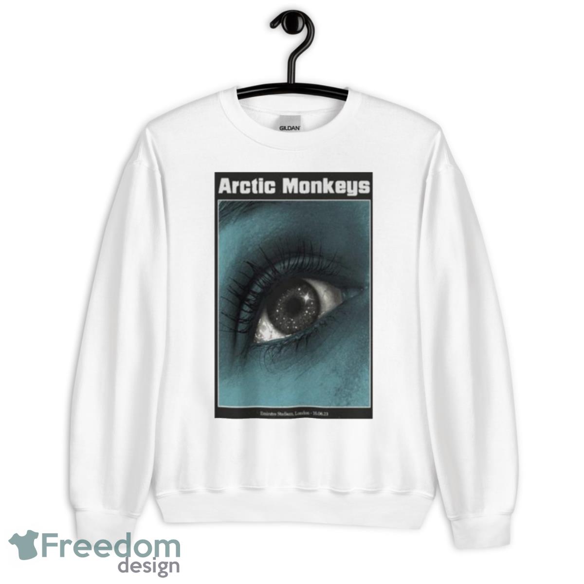 Arctic Monkeys June 16 2023 London UK Poster Unisex T Shirt - Unisex Heavy Blend Crewneck Sweatshirt