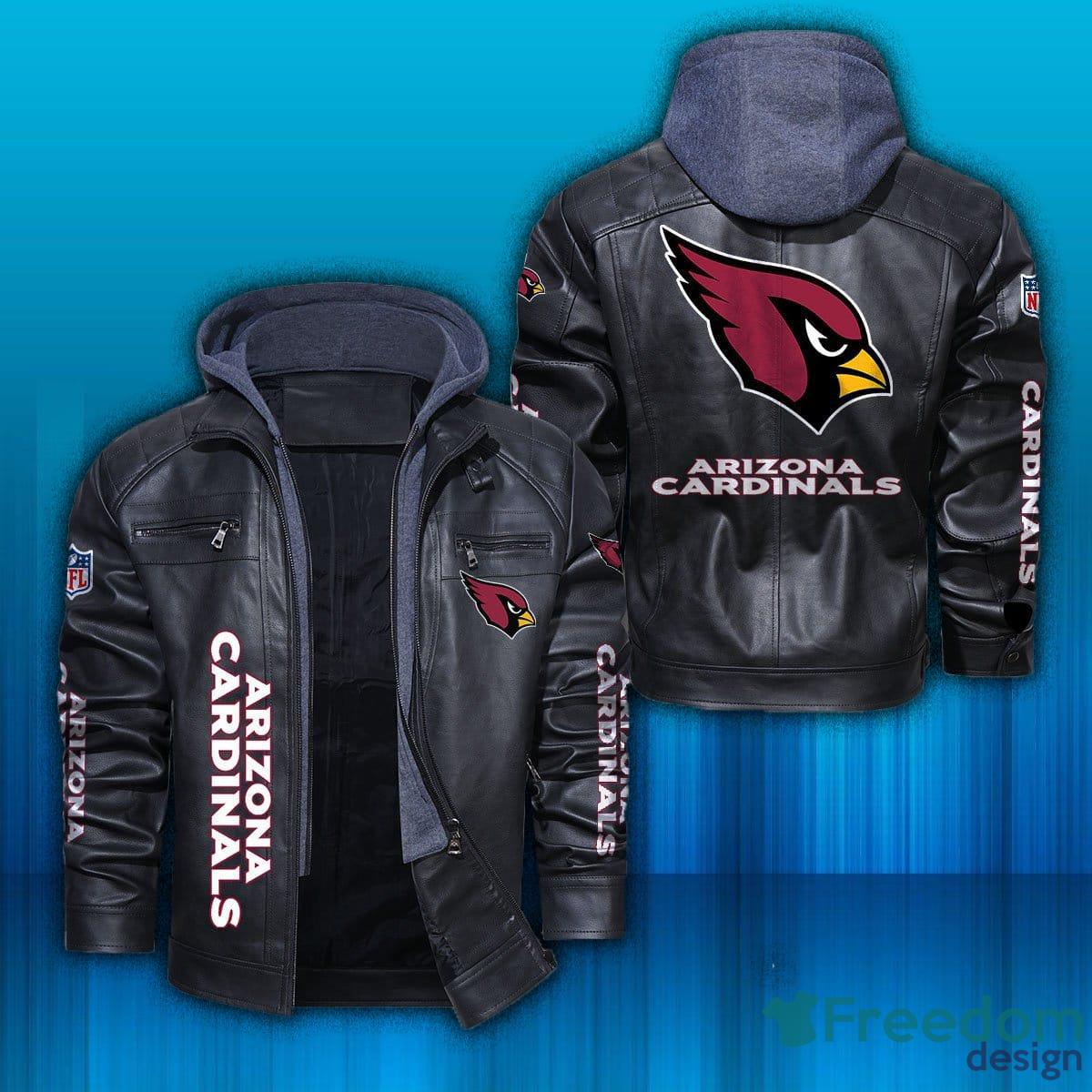 NFL Arizona Cardinals 2D Leather Jacket Men And Women For Fans -  Freedomdesign