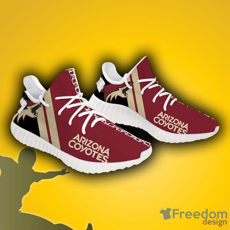 Arizona Coyotes cool Design Sneakers Yeezy Shoes For Men And Women - Arizona Coyotes Shoes cool design Sneakers for men_2
