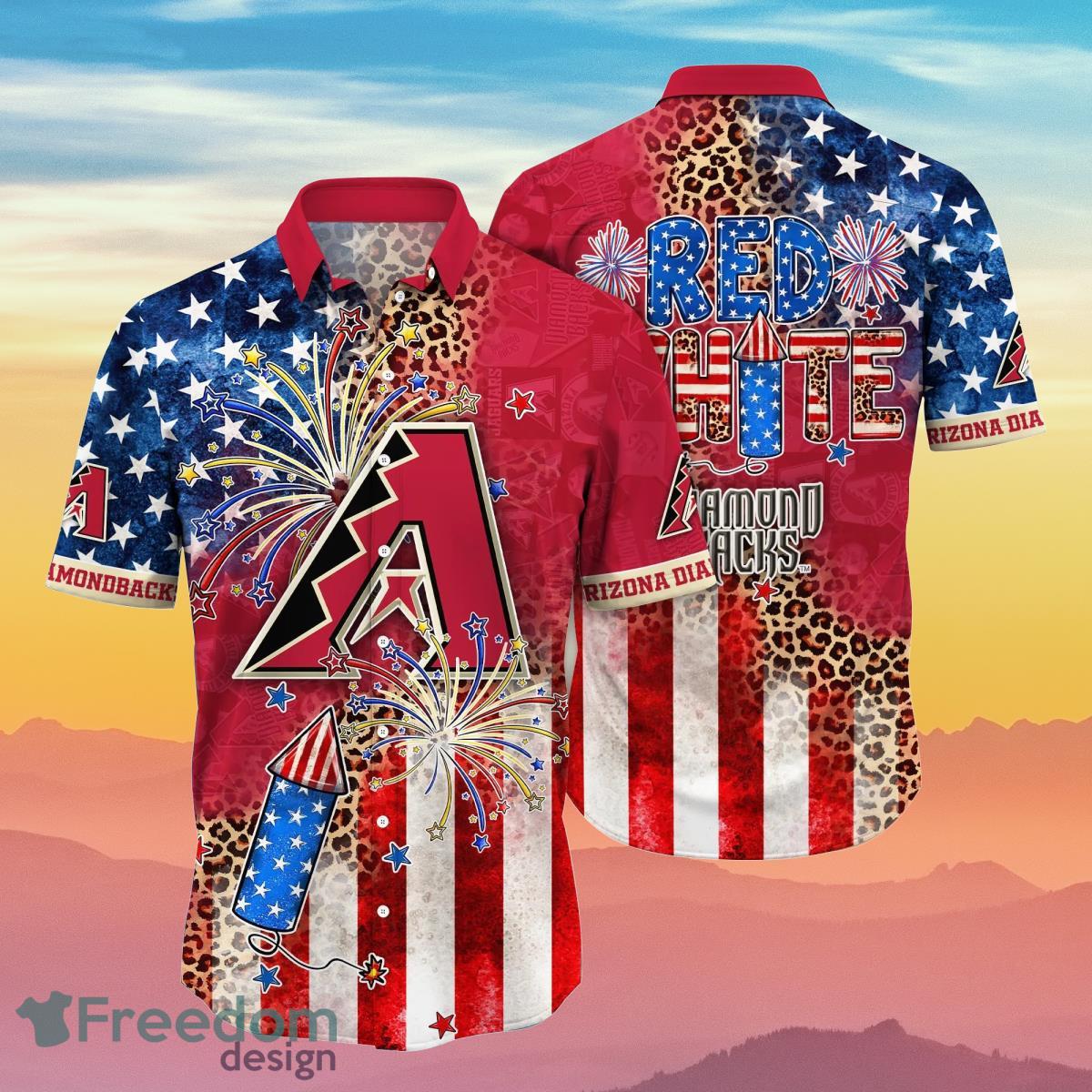 Arizona Diamondbacks MLB Hawaiian Shirt Independence Day Impressive Gift  For Men And Women Fans - Freedomdesign
