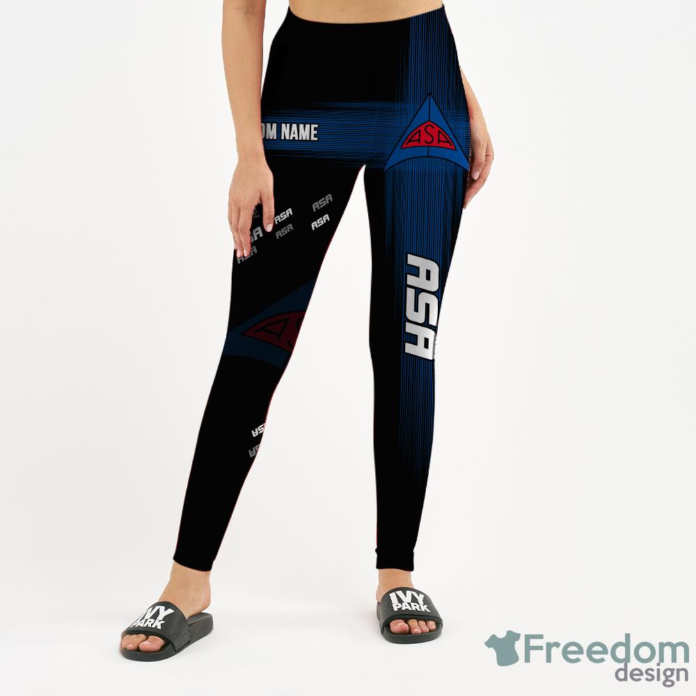 ASA AS 3D Full Printing Custom Name Leggings And Hollow Tank Women - ASA AS 3D Hollow tank Leggings Full Printing Custom Name_16