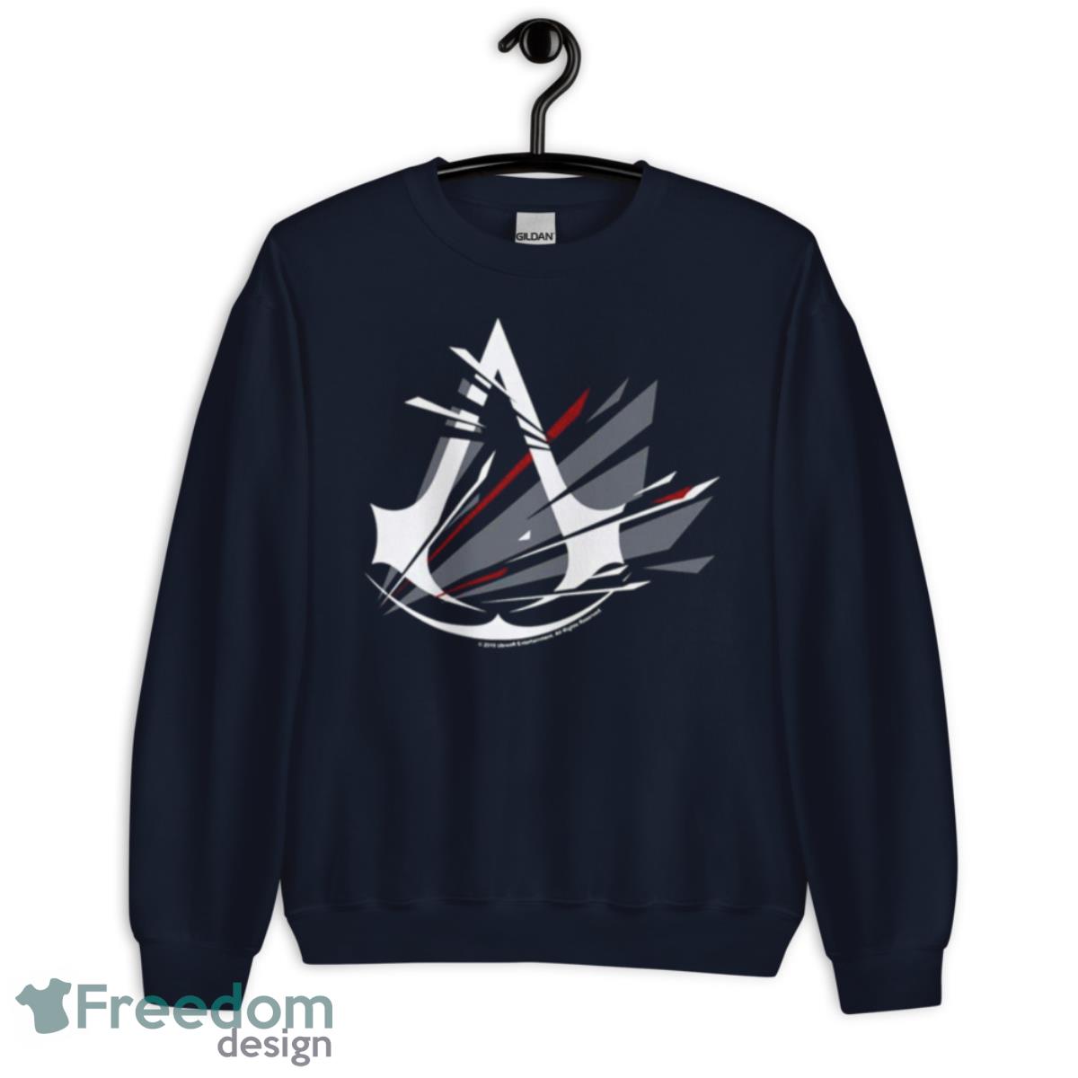 Assassin’s Creed The Shattered Assassin’s Logo Shirt - Unisex Crewneck Sweatshirt-1