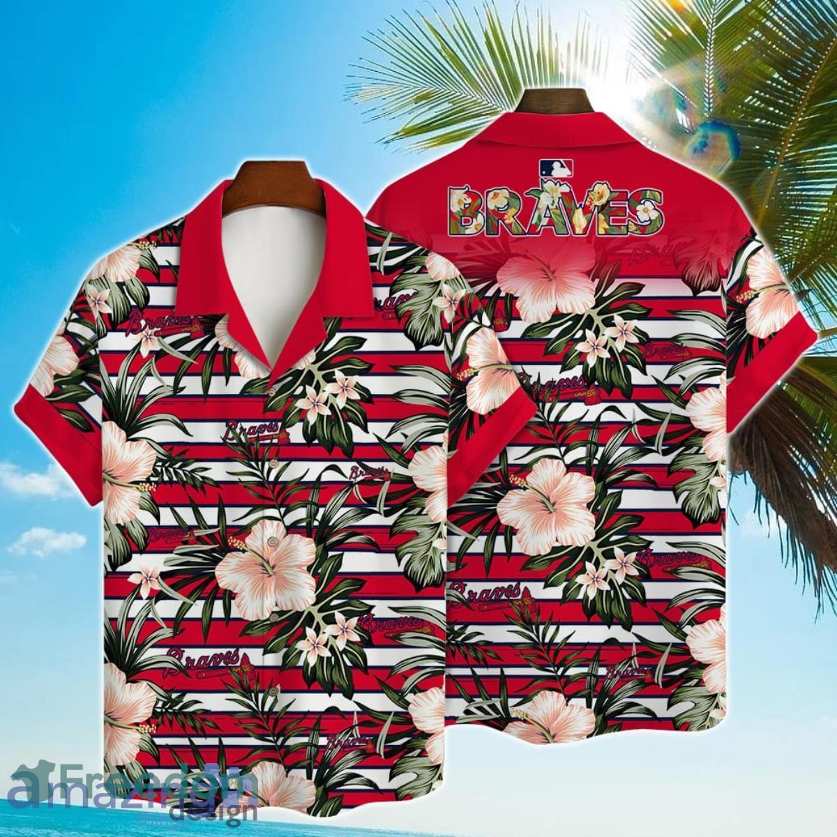 Atlanta Braves Major League Baseball 3D Print Hawaiian Shirt