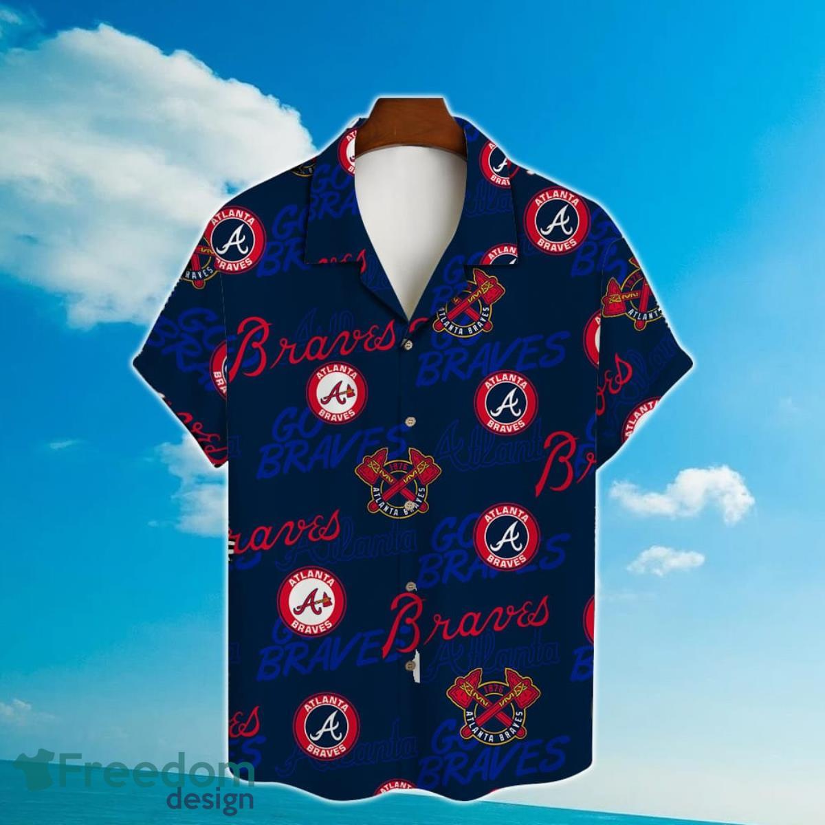 Atlanta Braves Major League Baseball 3D Print Hawaiian Shirt