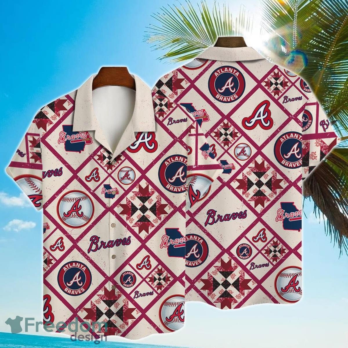 braves button up