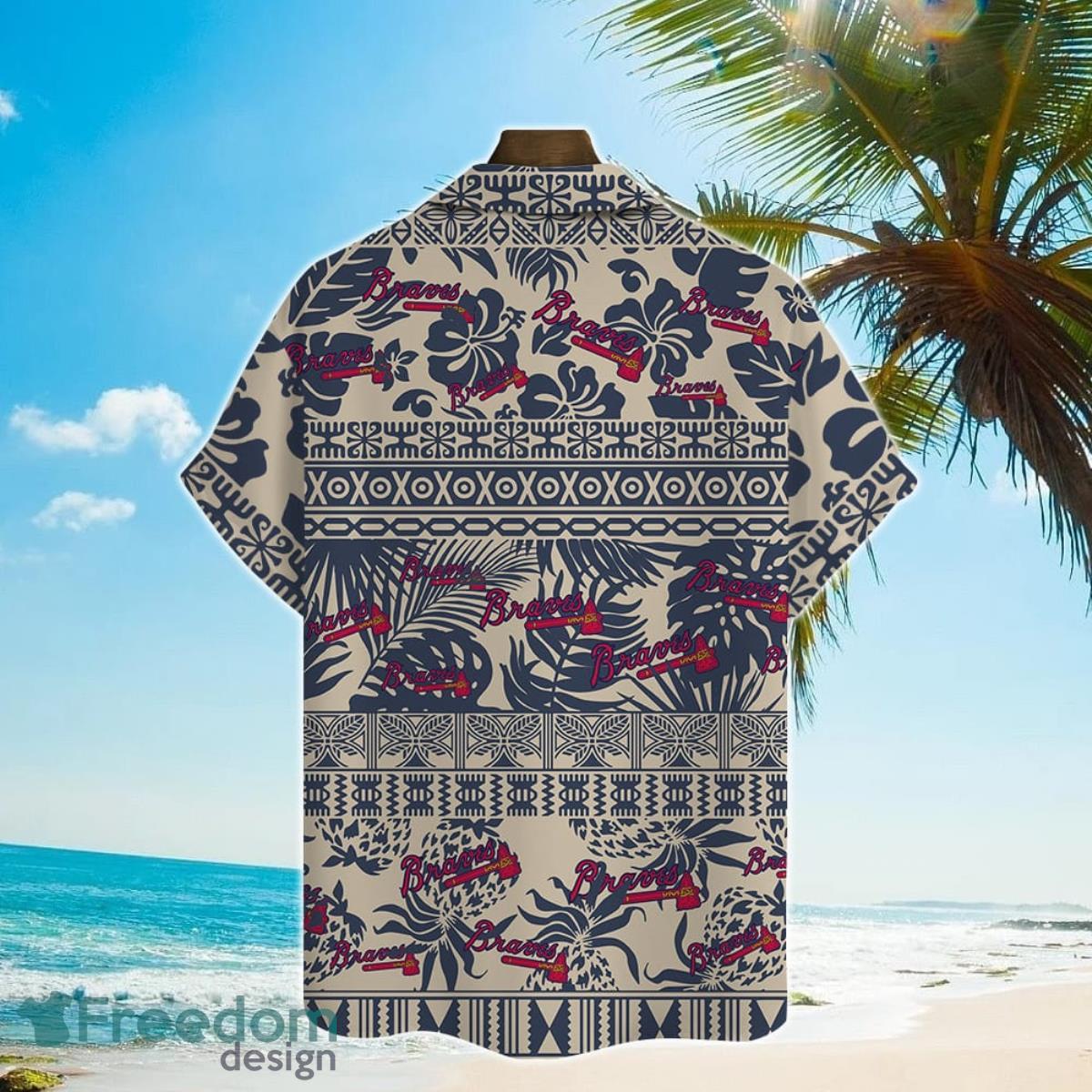 Cleveland Indians MLB Flower Hawaiian Shirt Special Gift For Men And Women  Fans - Freedomdesign