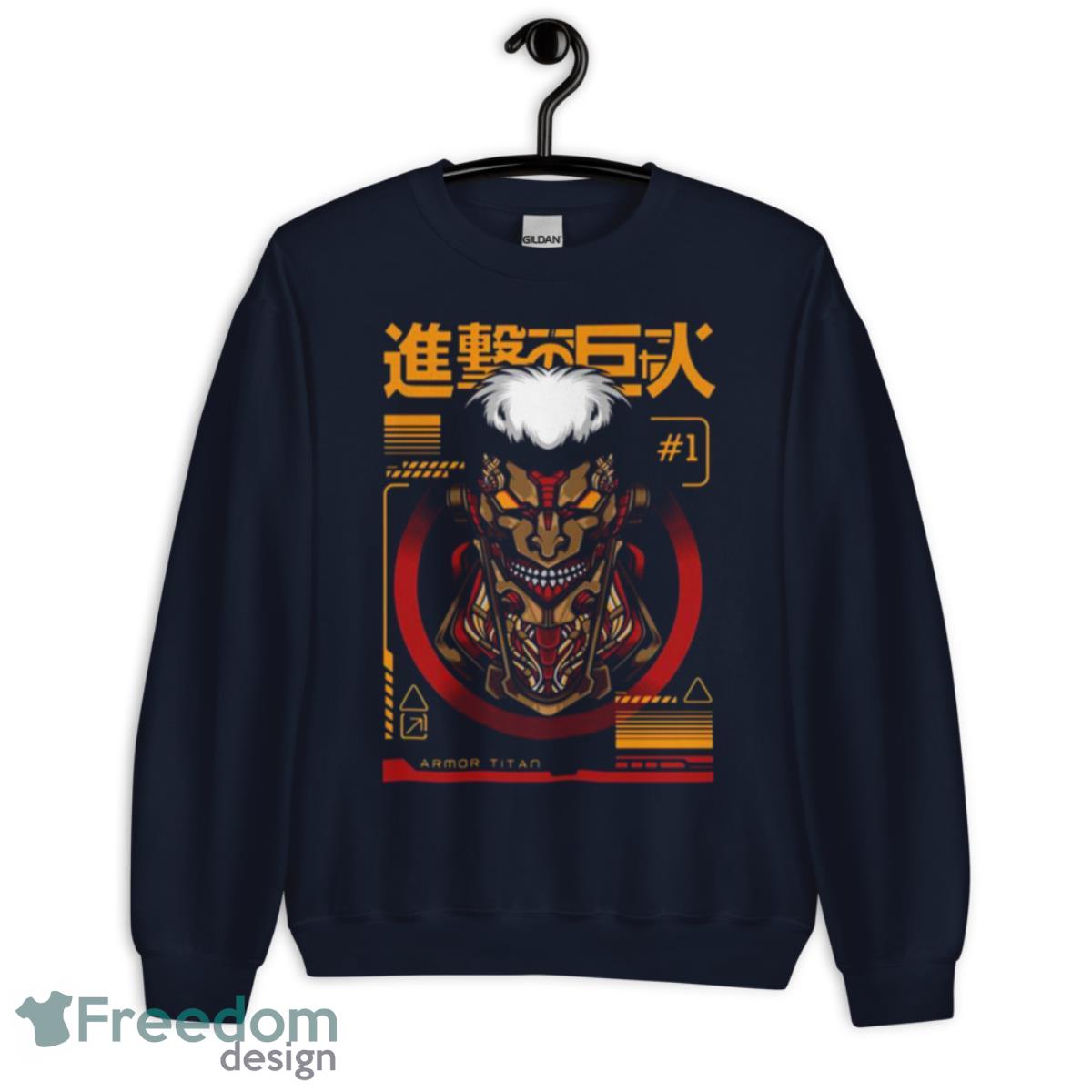 Attack On Titan New Design Anime Shirt - Unisex Crewneck Sweatshirt-1