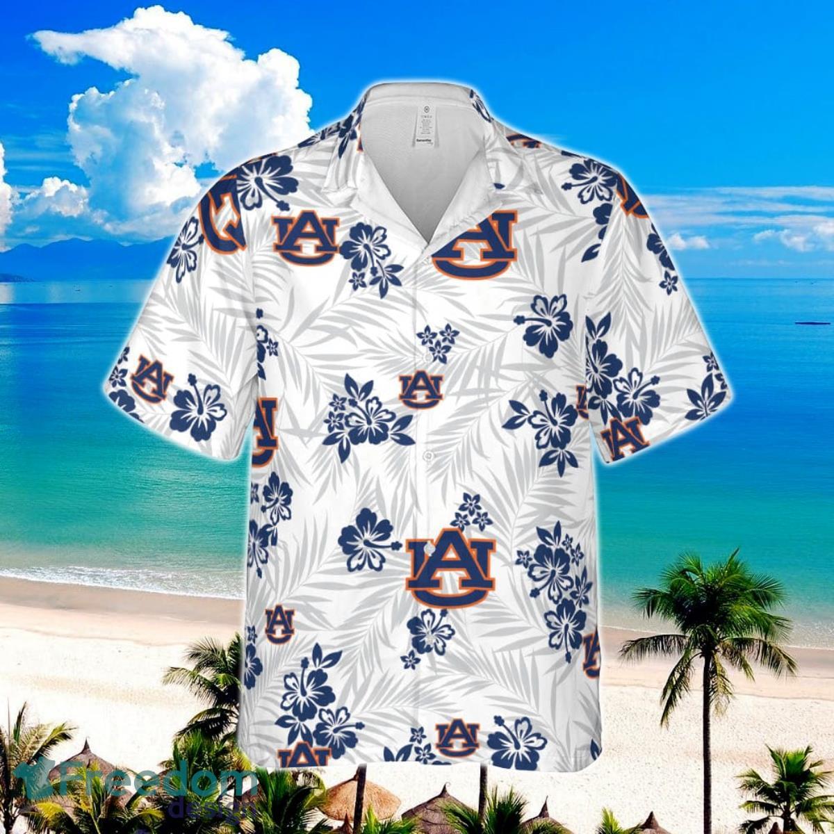 Auburn Tigers Floral Hawaiian Shirt For Men And Women Product Photo 2