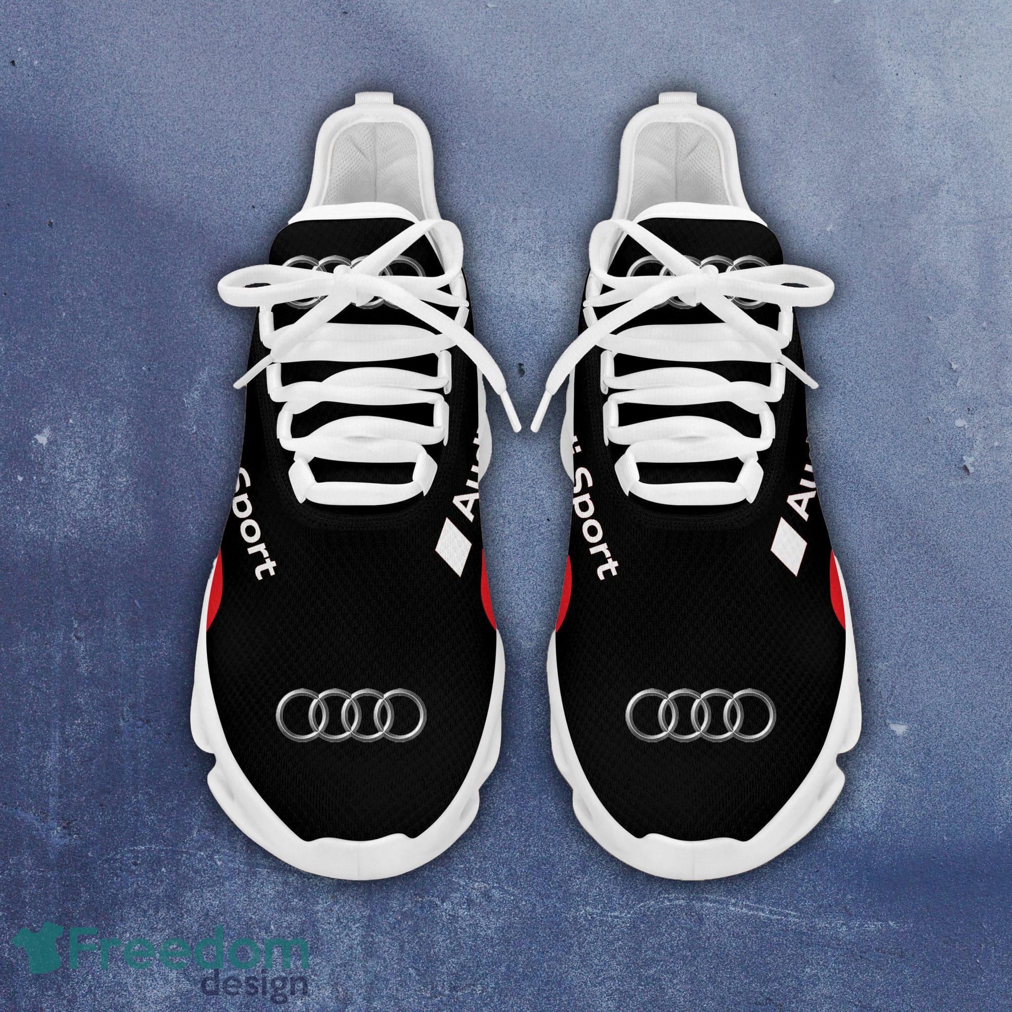 Audi Sport Running Black Max Soul Shoes Men Women For Fans - Freedomdesign