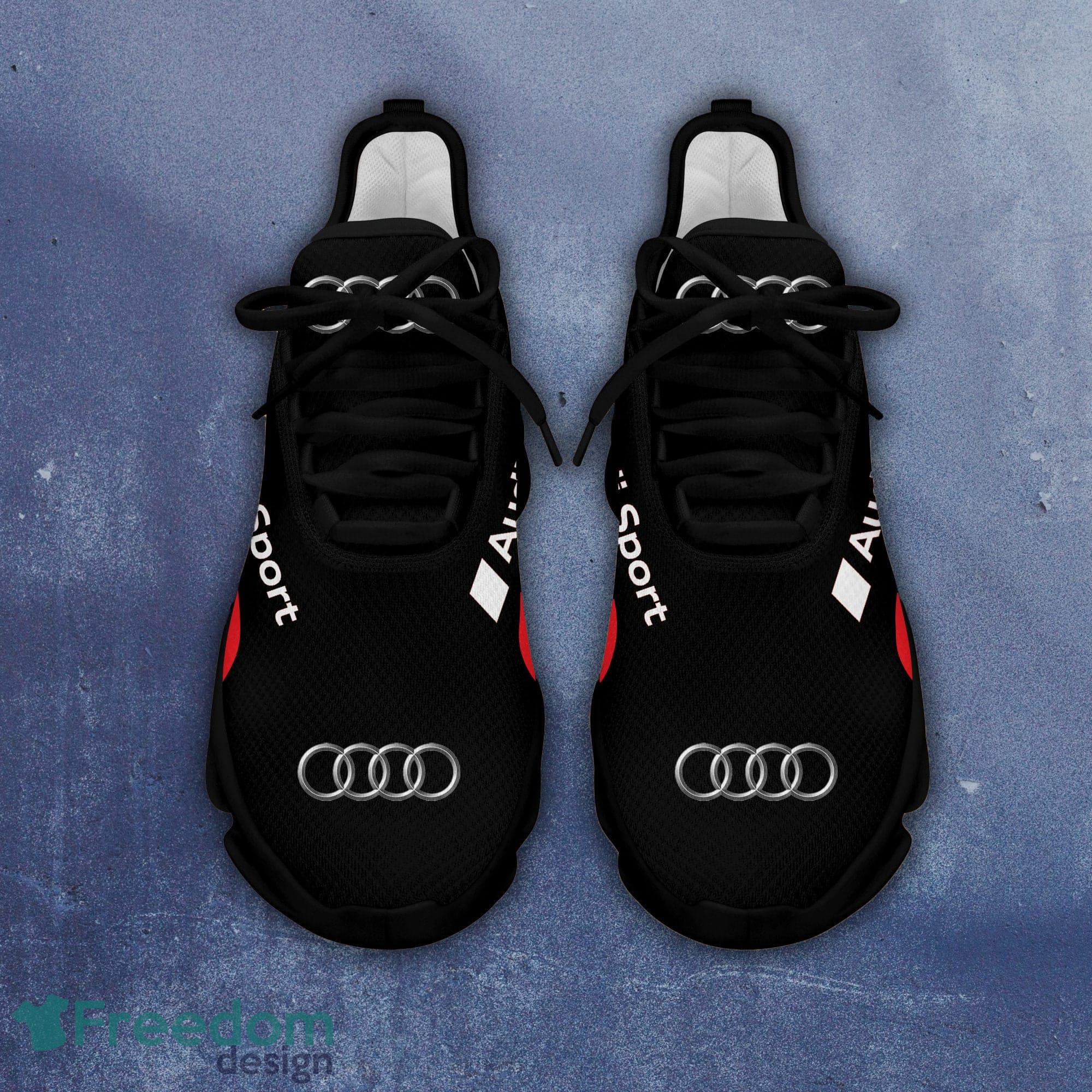 Audi Sport Running Black Max Soul Shoes Men And Women For Fans