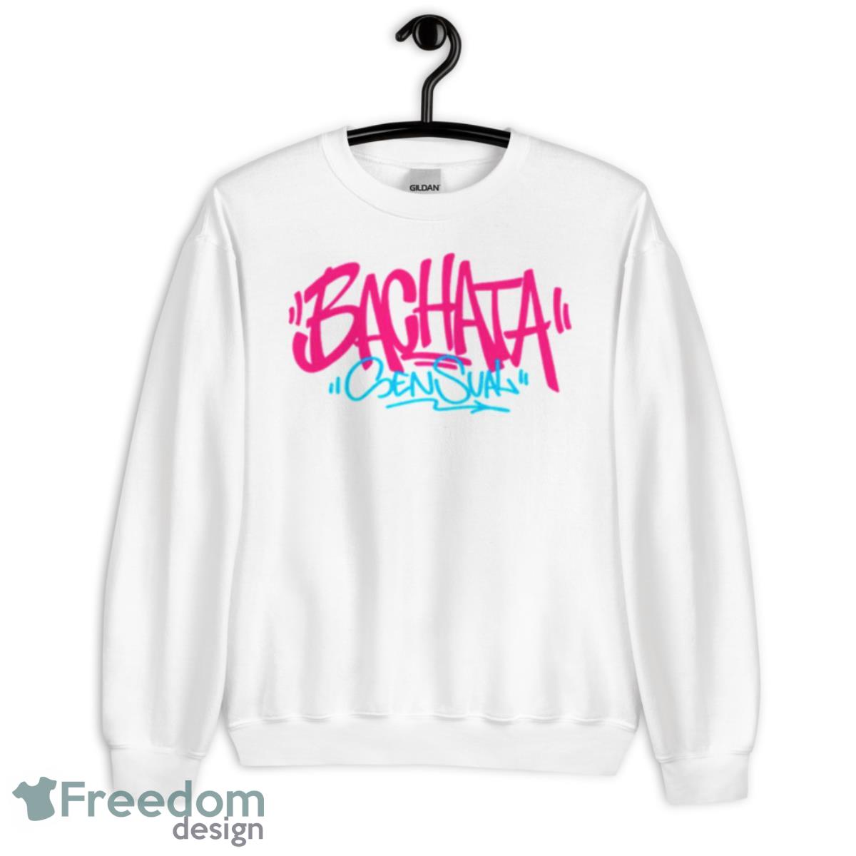 Bachata Sensual Graffiti Tag Manuel Turizo shirt - Unisex Heavy Blend Crewneck Sweatshirt