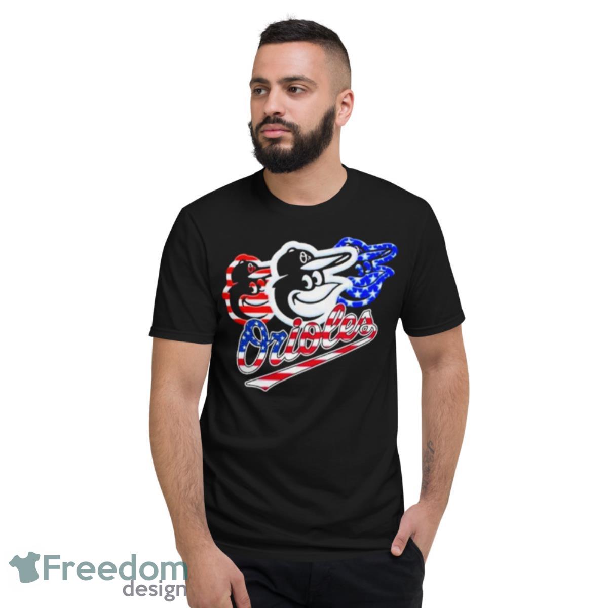 Baltimore Orioles 4th Of July 2023 2023 Shirt - Short Sleeve T-Shirt