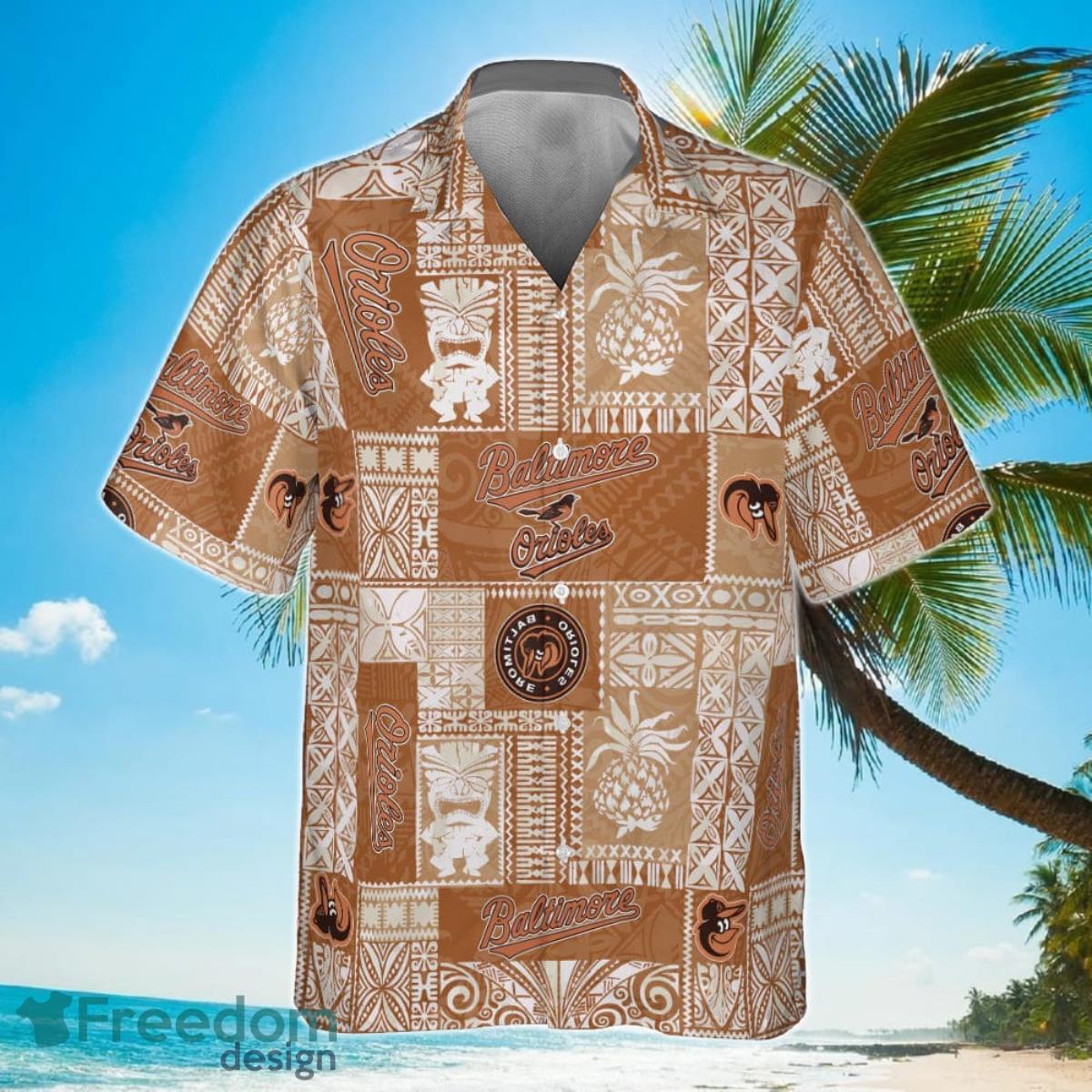 Baltimore Orioles Major League Baseball 2023 Hawaiian Shirt Product Photo 2
