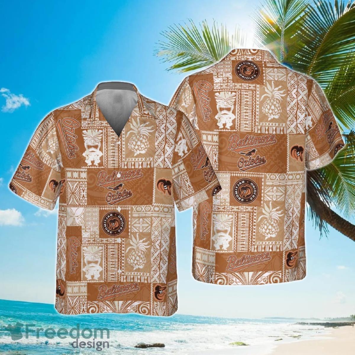 Baltimore Orioles Major League Baseball 2023 Hawaiian Shirt Product Photo 1