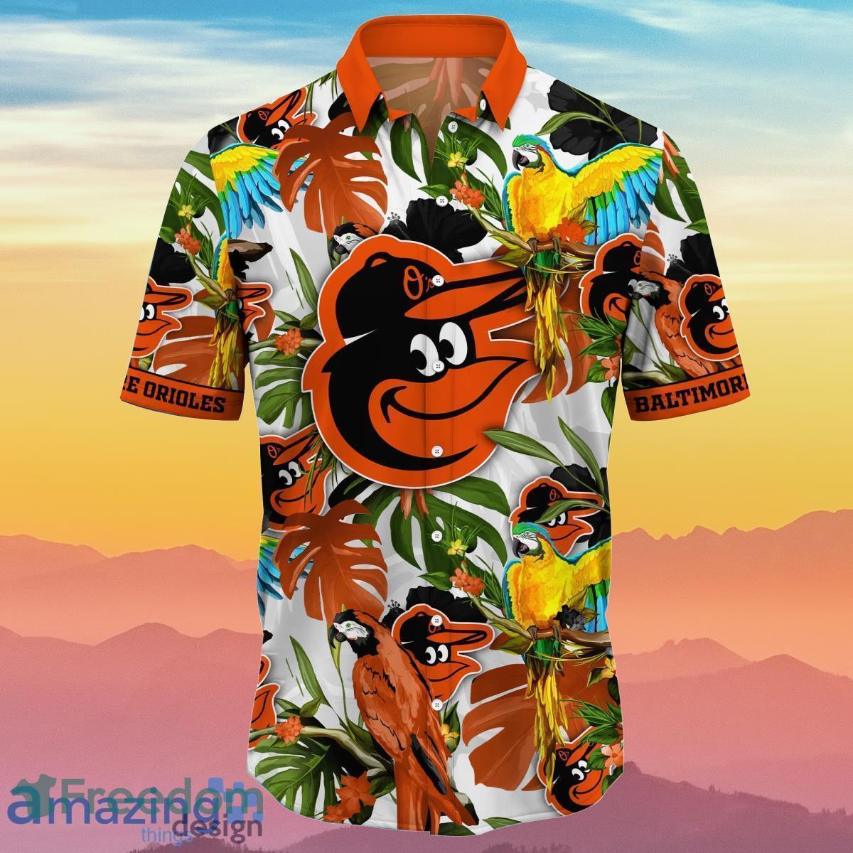 Baltimore Orioles MLB Flower Hawaiian Shirt Best Gift Idea For