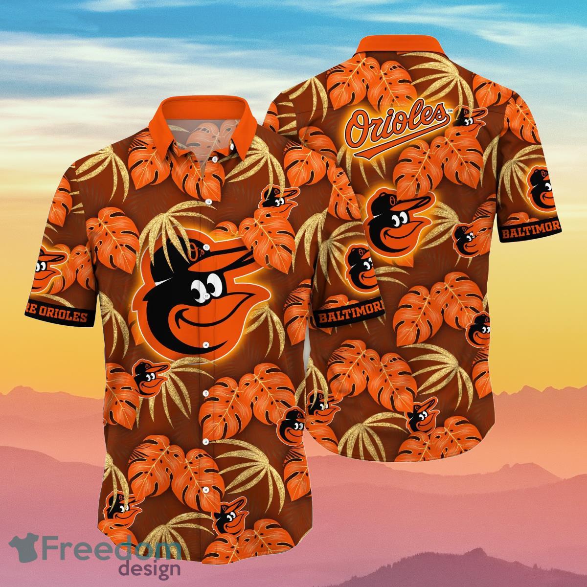 Custom Orioles Hawaiian Shirt Mascot Tropical Summer Baltimore Orioles Gift  - Personalized Gifts: Family, Sports, Occasions, Trending