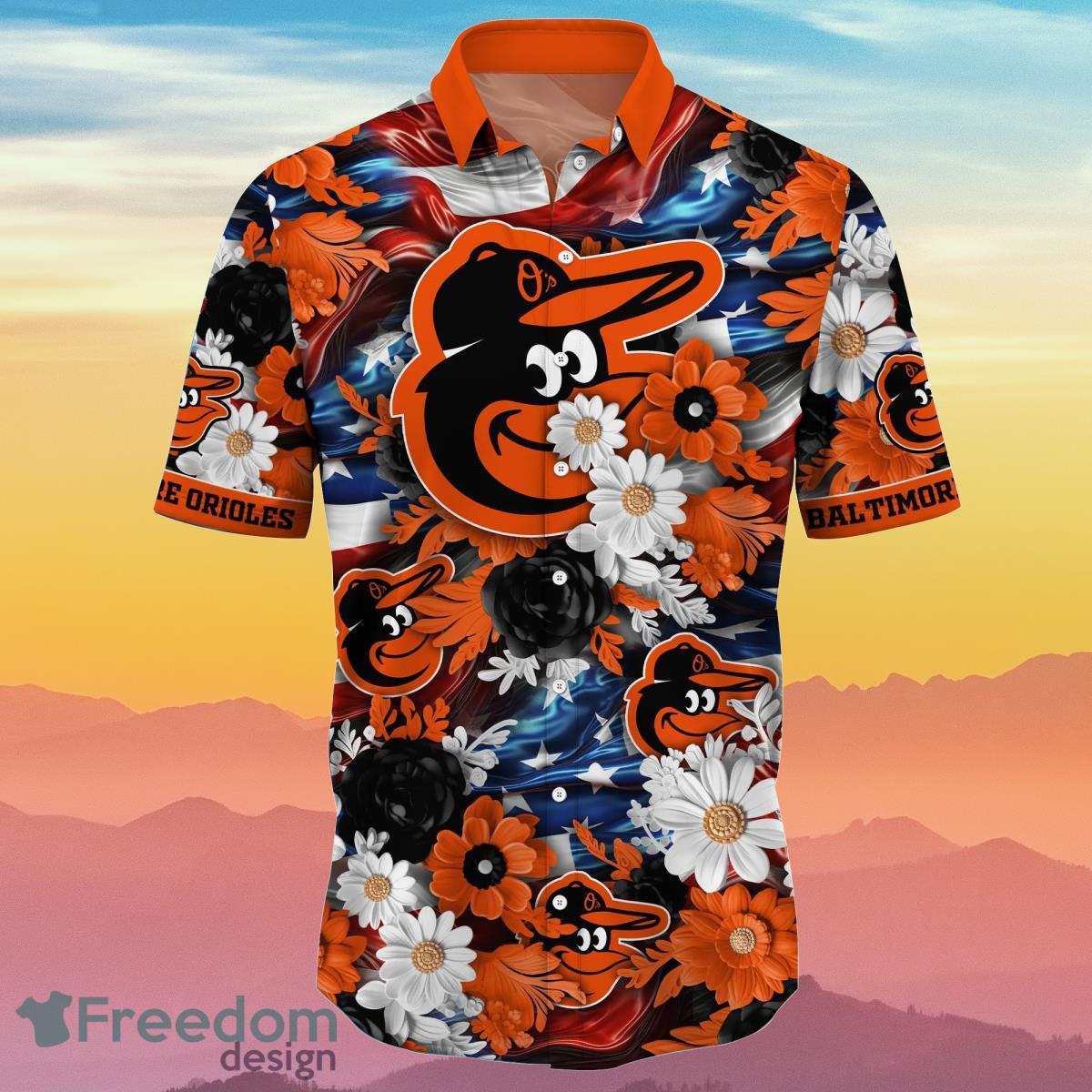 Baltimore Orioles MLB Hawaii Shirt Independence Day Summer Football Best Gift For Real Fans Product Photo 2