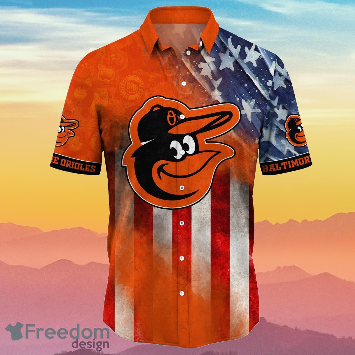 Baltimore Orioles MLB Hawaii Shirt Independence Day Summer Football Gift For True Fans Product Photo 2