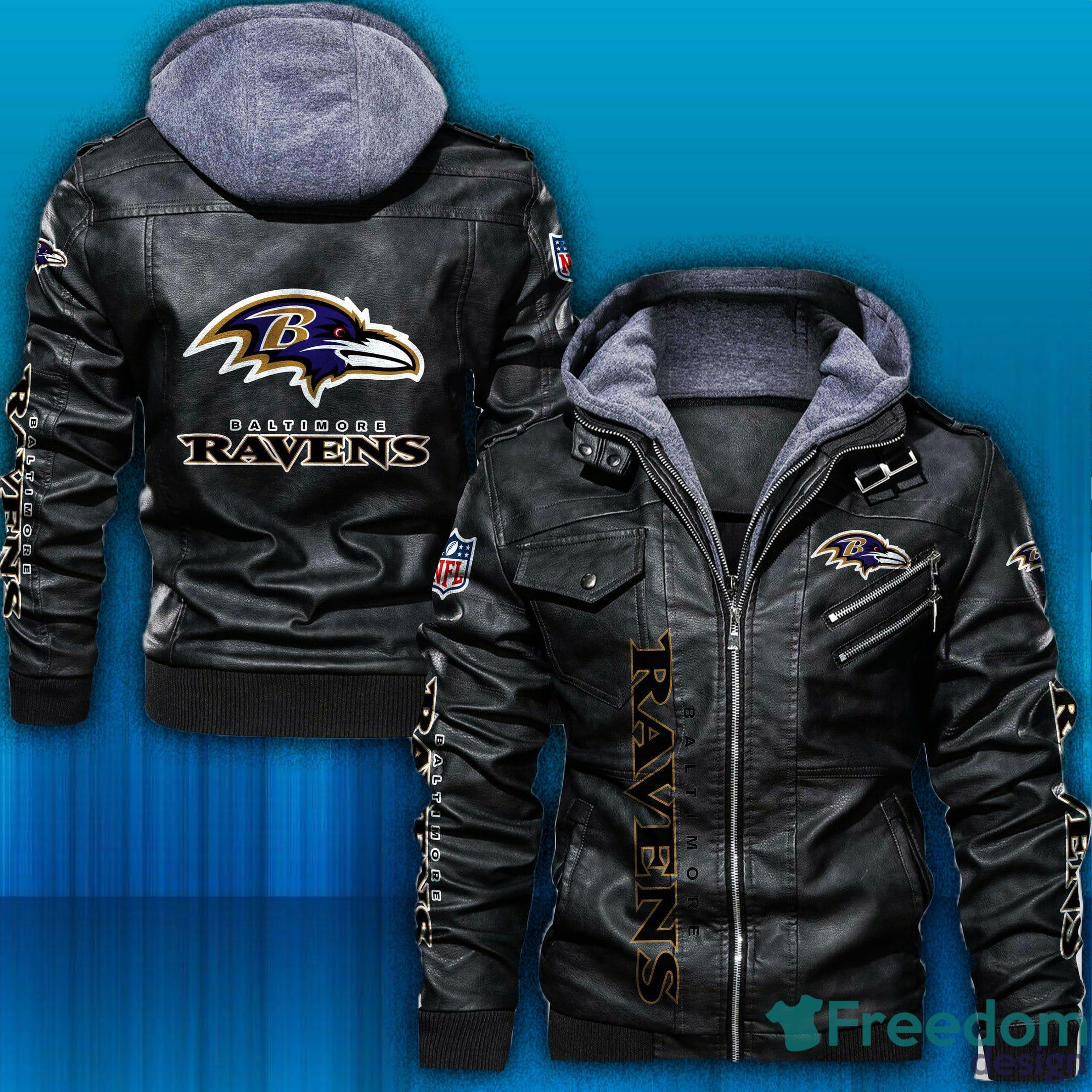 NFL Baltimore Ravens Custom Bomber Jacket For Men - T-shirts Low Price