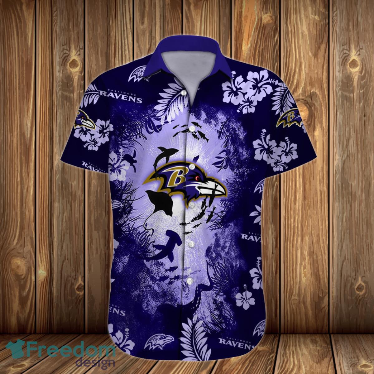 Baltimore Ravens NFL Football Hawaiian Shirt Best Gift For Real Fans Product Photo 1