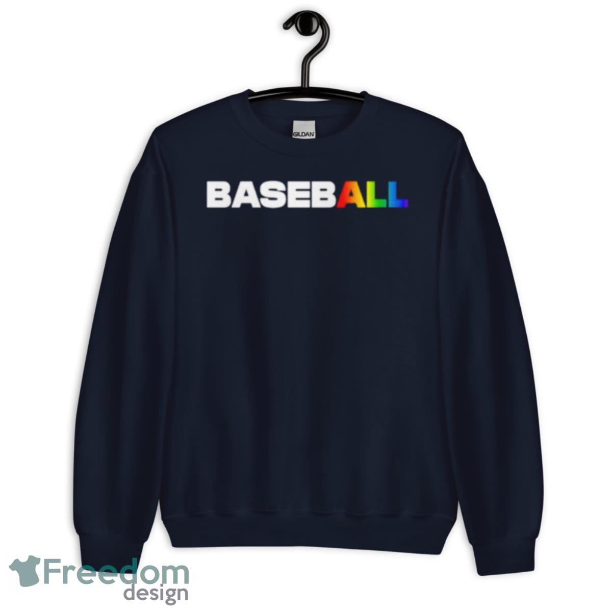 Baseball All Pride Shirt - Unisex Crewneck Sweatshirt-1