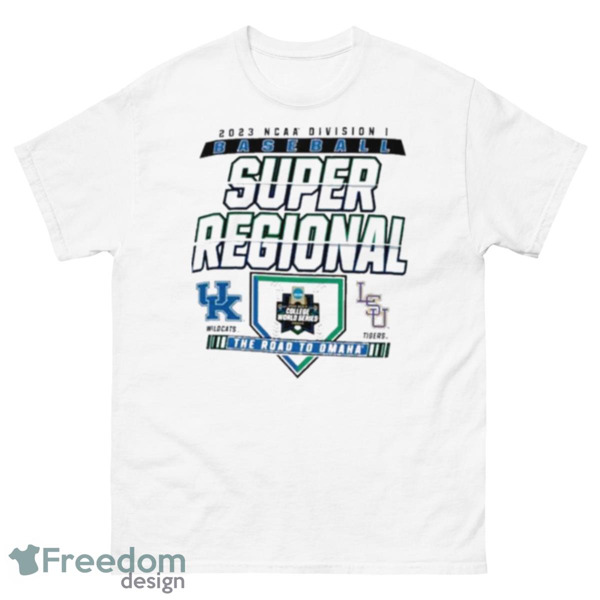 Baton Rouge 2023 Kentucky Vs Lsu Ncaa Di Baseball Super Regional Shirt - 500 Men’s Classic Tee Gildan