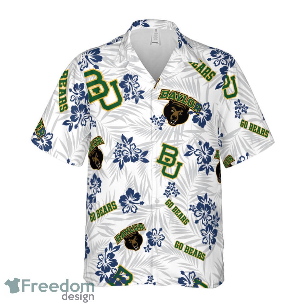 Baylor Bears Football Floral Hawaiian Shirt For Men And Women Product Photo 2