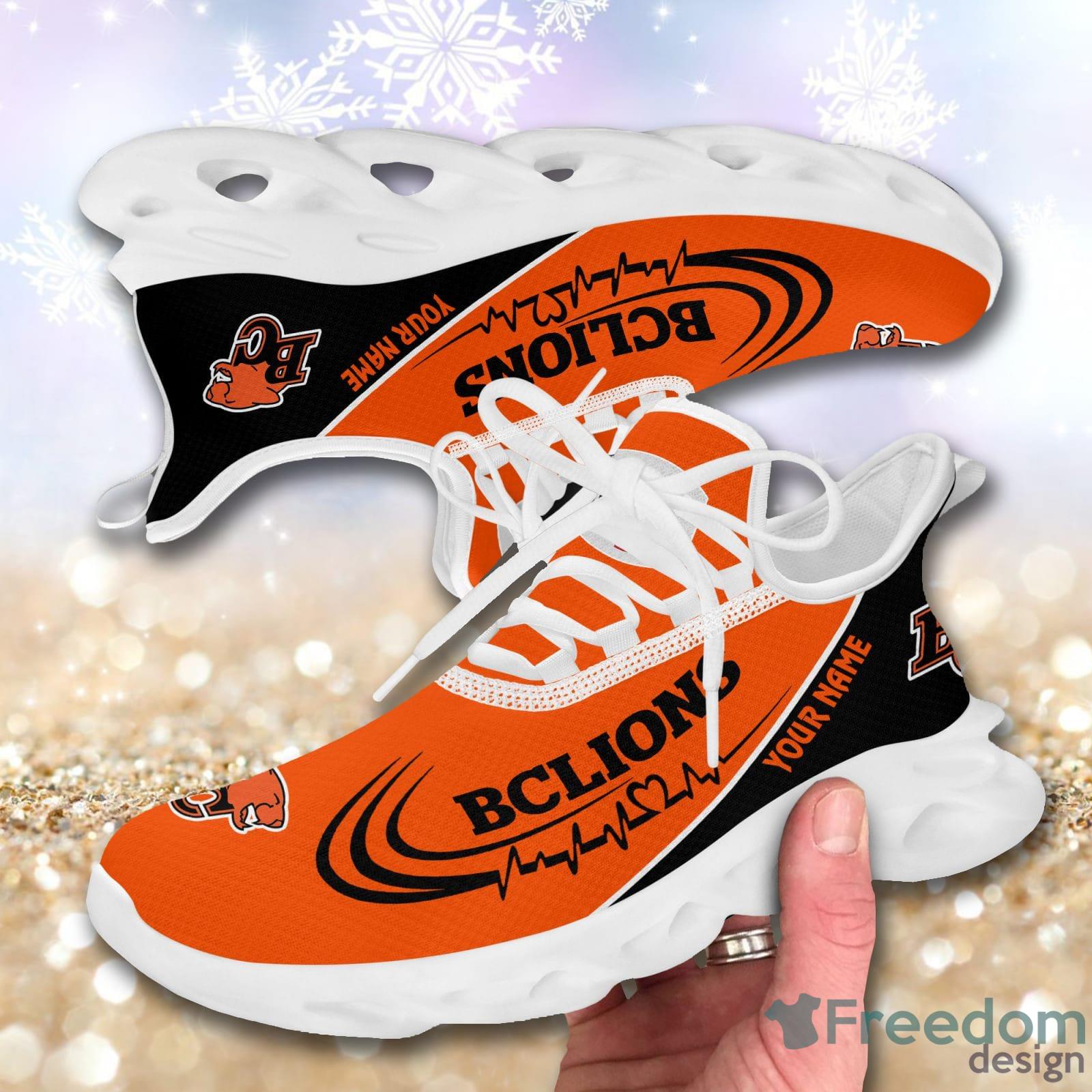 BC Lions Custom Name Black Max Soul Shoes Sport Team Gift Cool Sneakers  Sport Fans - Freedomdesign