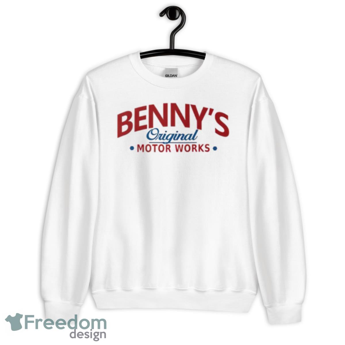 Benny’s Original Motor Works Shirt - Unisex Heavy Blend Crewneck Sweatshirt