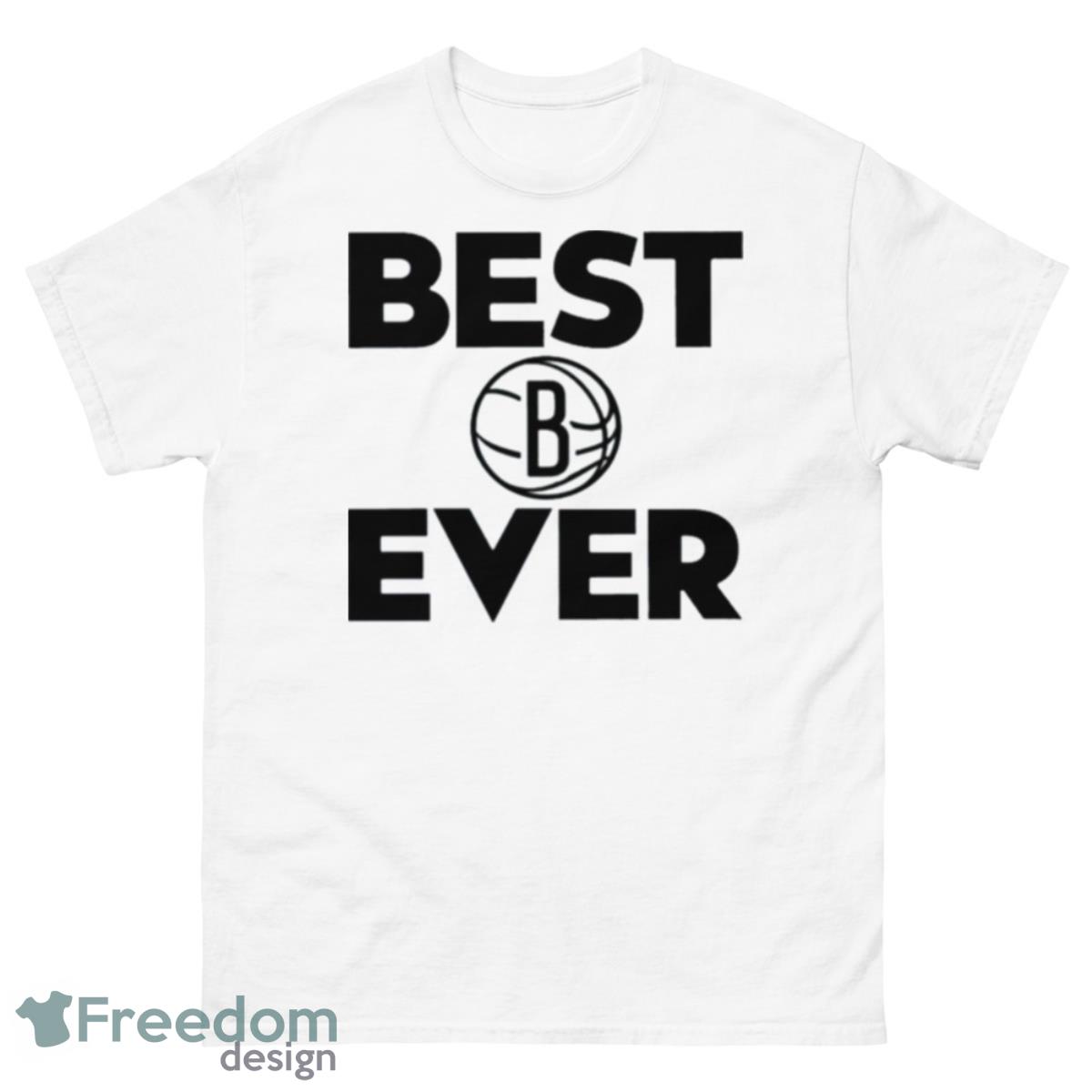 Best Dad Ever NBA Brooklyn Nets Logo 2023 Shirt - 500 Men’s Classic Tee Gildan