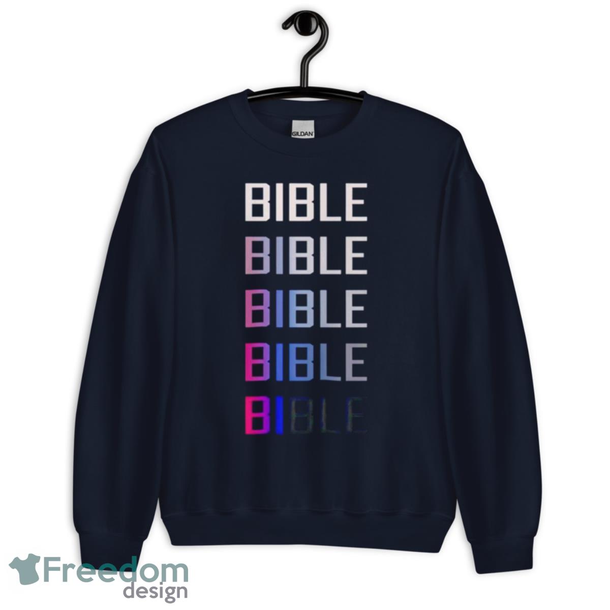 Bible Pride Shirt - Unisex Crewneck Sweatshirt-1