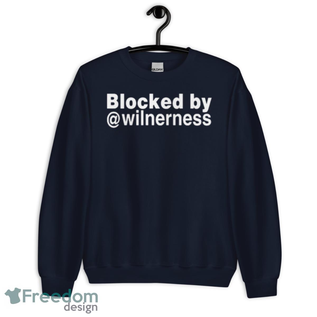 Blocked By Wilderness Shirt - Unisex Crewneck Sweatshirt-1