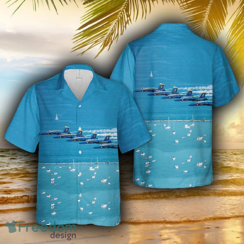 Blue Angels Style 7 US Navy Hawaiian Shirt For Men And Women - Freedomdesign