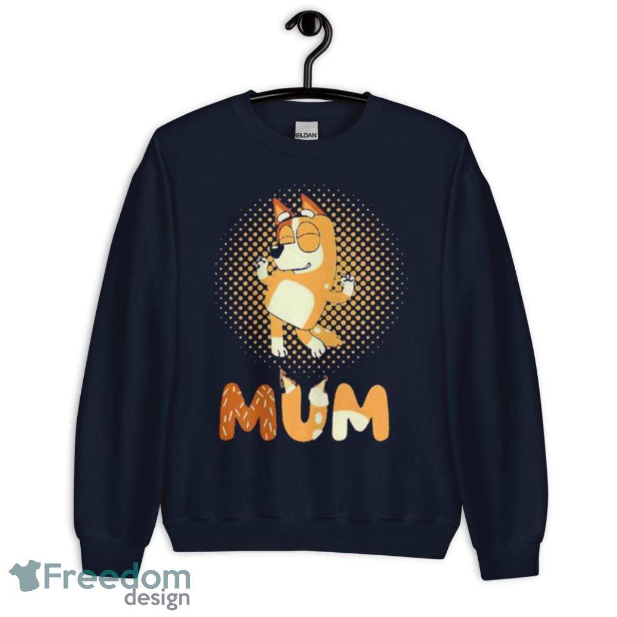 Bluey Chilli Heeler Mum Shirt - Unisex Crewneck Sweatshirt-1