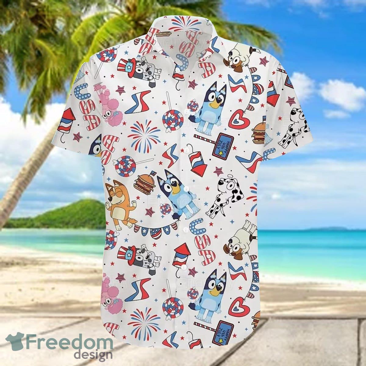Summer Fun With Adorable Pups Funny Hawaiian Shirts - The Best