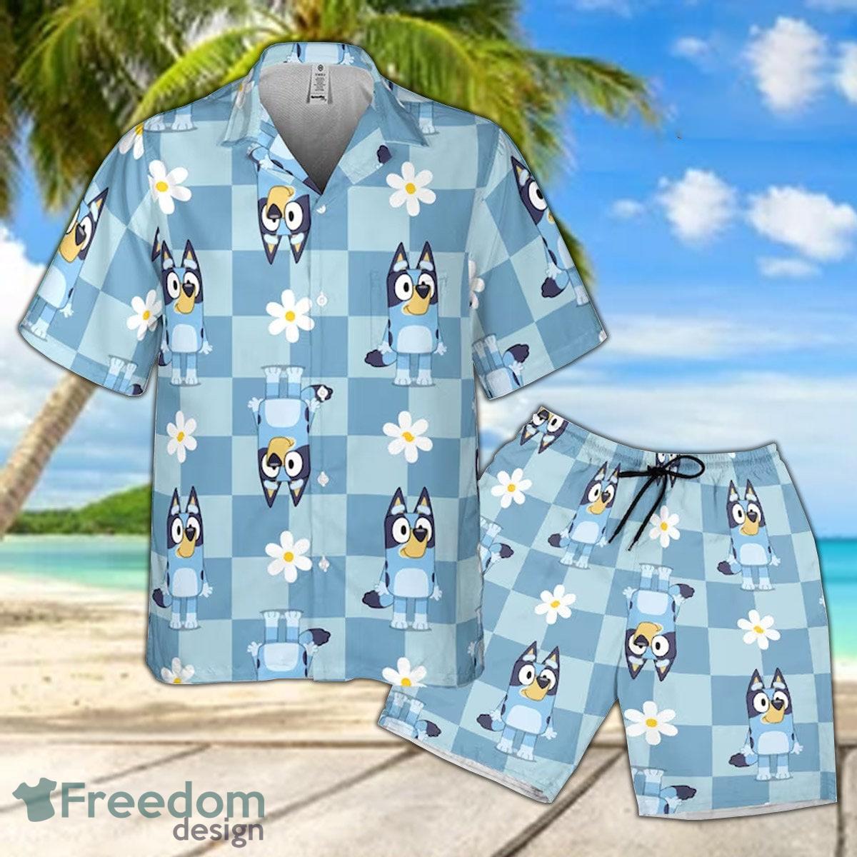 Bluey Family Hawaiian Shirt, Beach Summer Bluey Merch Birthday Gift - Bring  Your Ideas, Thoughts And Imaginations Into Reality Today
